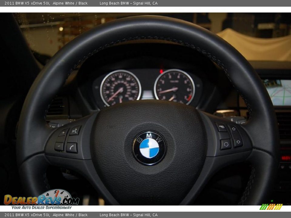 2011 BMW X5 xDrive 50i Alpine White / Black Photo #31