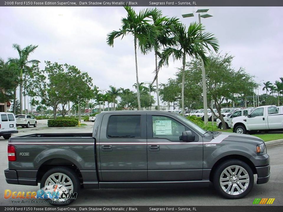 2008 Ford F150 Foose Edition SuperCrew Dark Shadow Grey Metallic / Black Photo #2