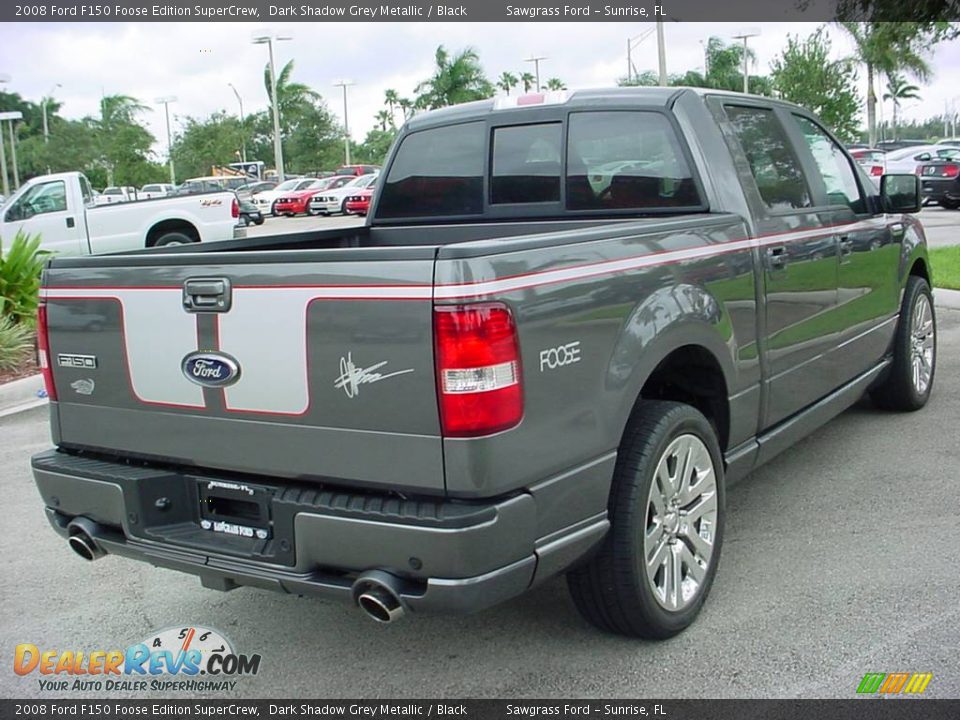 2008 Ford F150 Foose Edition SuperCrew Dark Shadow Grey Metallic / Black Photo #3