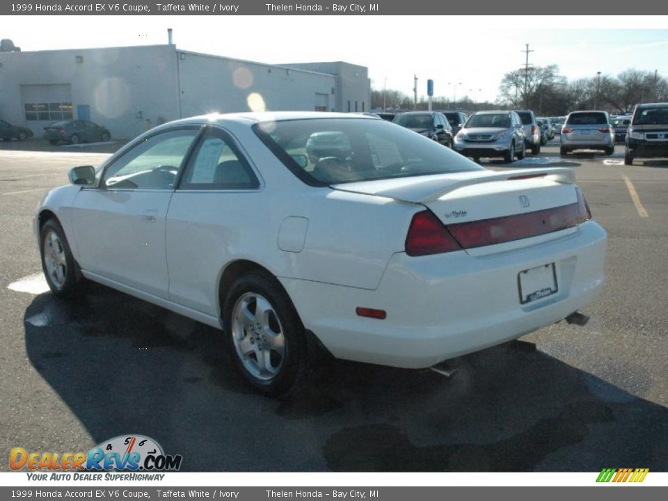 1999 White honda accord coupe #2