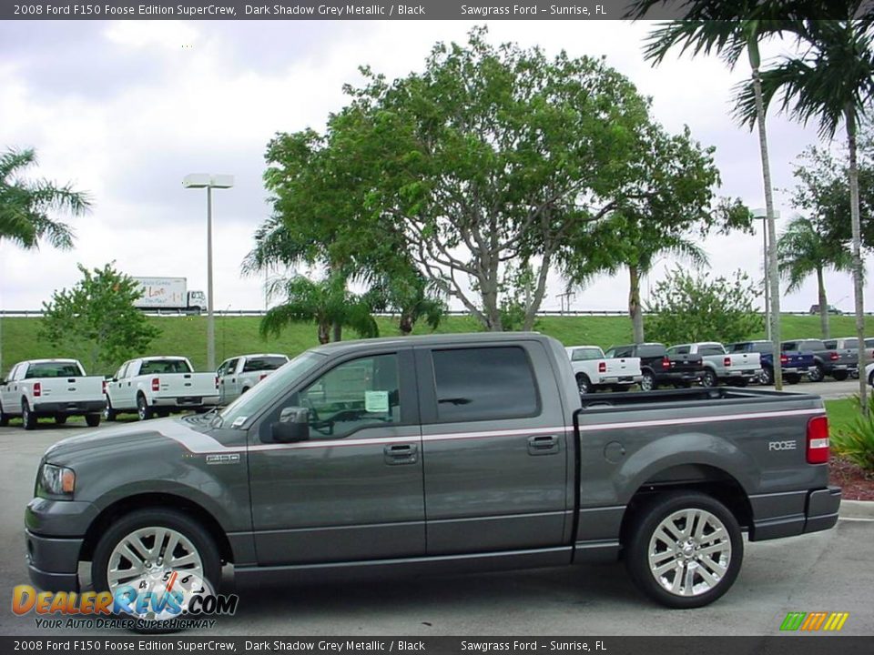 2008 Ford F150 Foose Edition SuperCrew Dark Shadow Grey Metallic / Black Photo #7