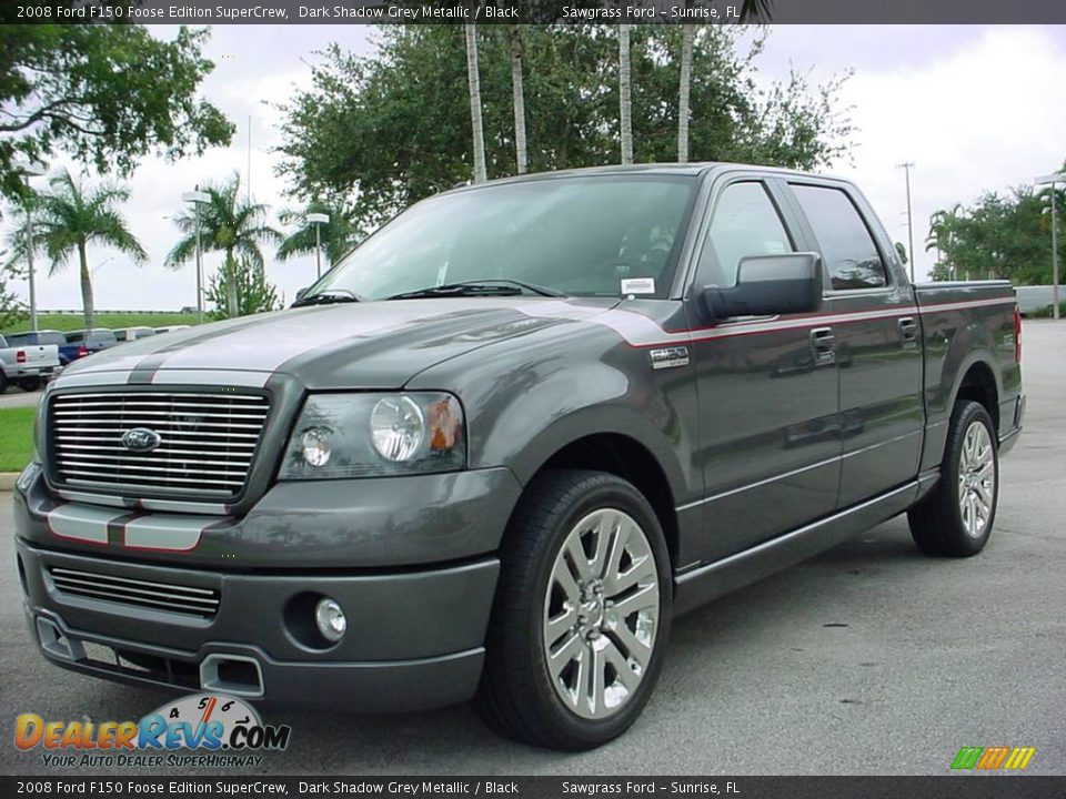 2008 Ford F150 Foose Edition SuperCrew Dark Shadow Grey Metallic / Black Photo #8