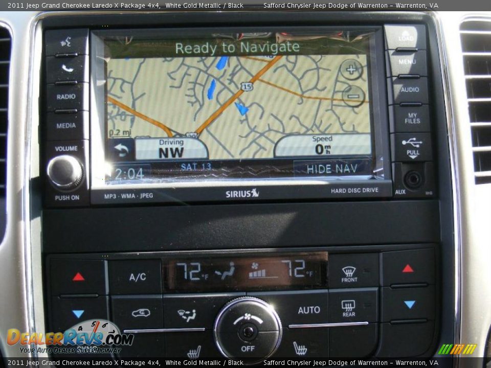 Navigation of 2011 Jeep Grand Cherokee Laredo X Package 4x4 Photo #10