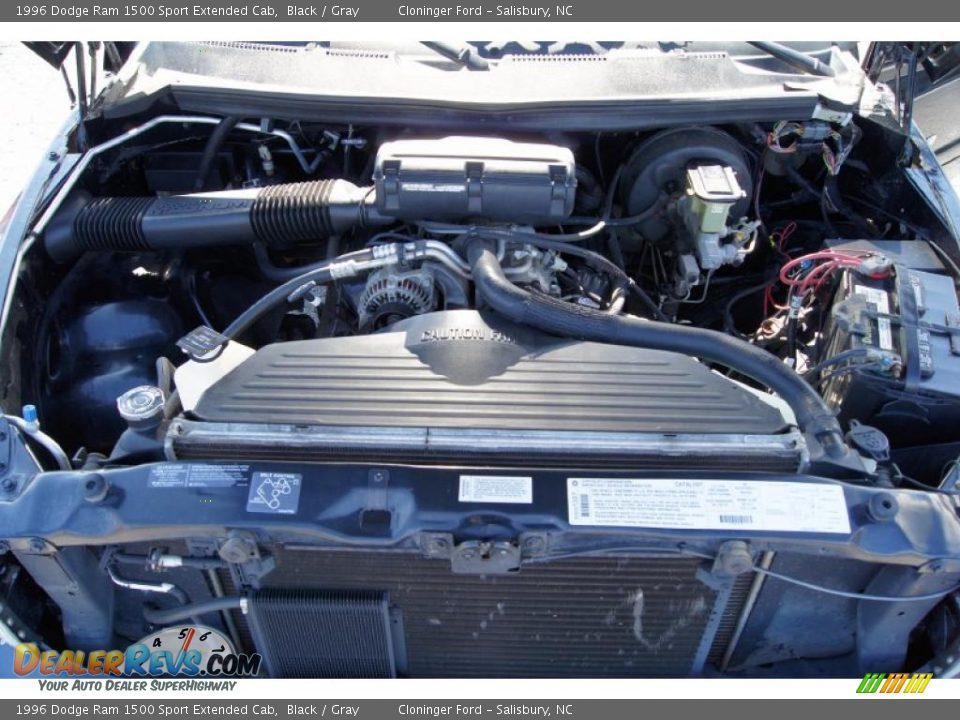 1996 Dodge Ram 1500 Sport Extended Cab 5.9 Liter OHV 16-Valve V8 Engine Photo #15