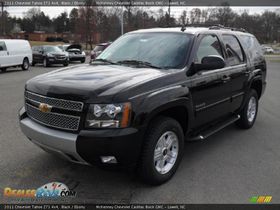 2011 Chevrolet Tahoe Z71 4x4 Black / Ebony Photo #1