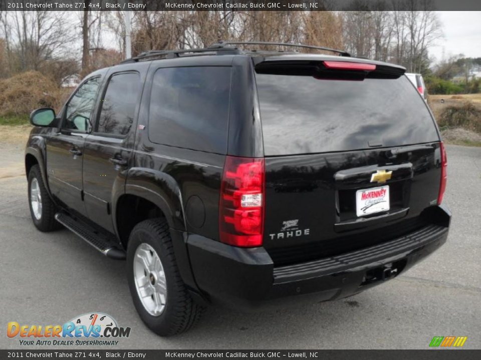 2011 Chevrolet Tahoe Z71 4x4 Black / Ebony Photo #2