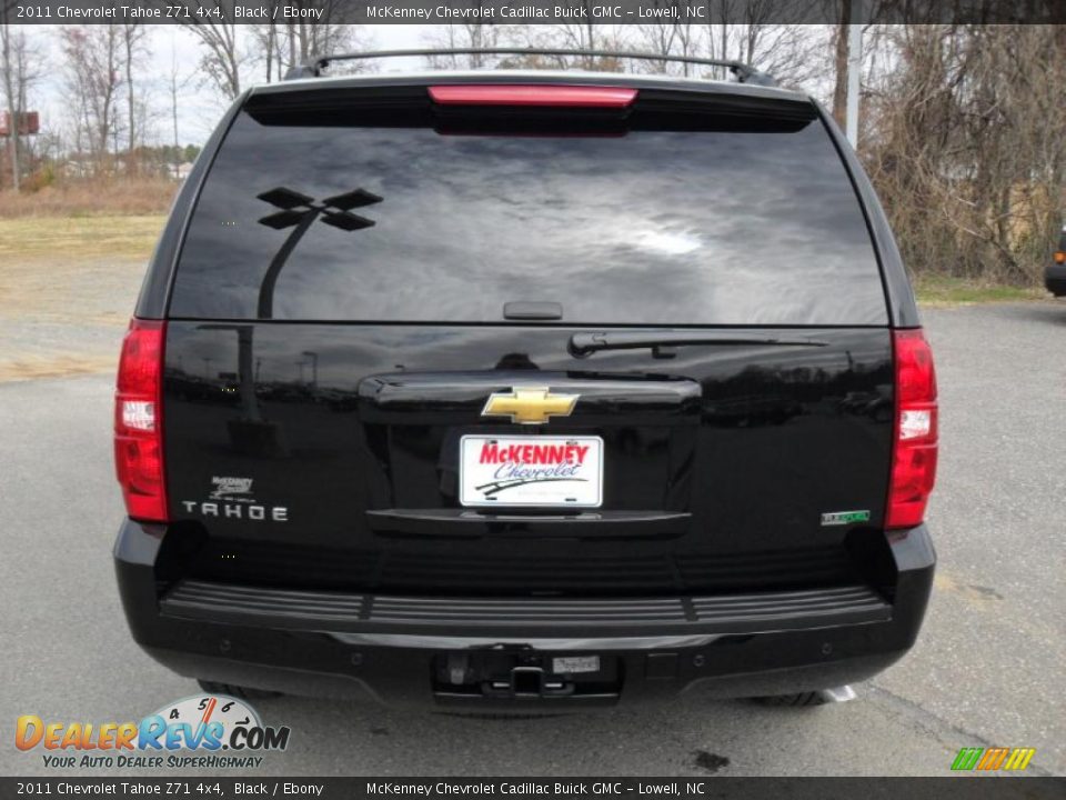 2011 Chevrolet Tahoe Z71 4x4 Black / Ebony Photo #3