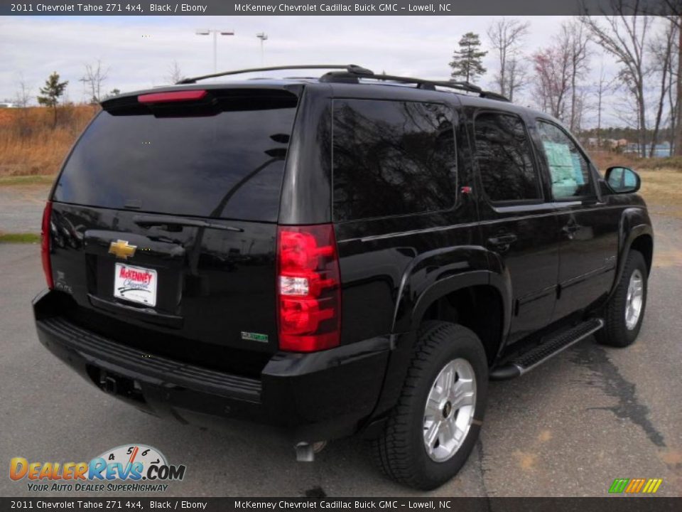 2011 Chevrolet Tahoe Z71 4x4 Black / Ebony Photo #4
