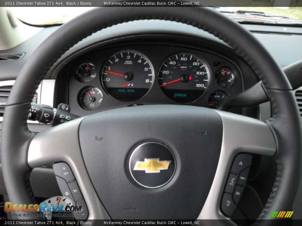 2011 Chevrolet Tahoe Z71 4x4 Black / Ebony Photo #12