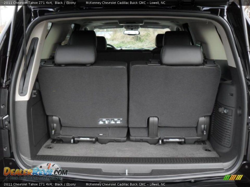 2011 Chevrolet Tahoe Z71 4x4 Black / Ebony Photo #19