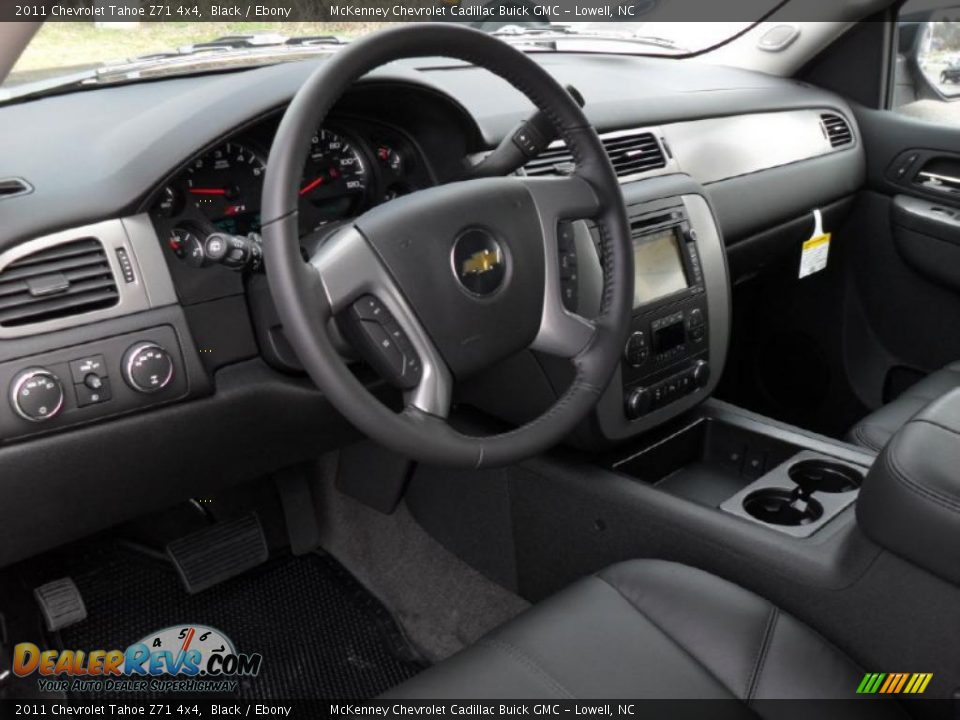 2011 Chevrolet Tahoe Z71 4x4 Black / Ebony Photo #28
