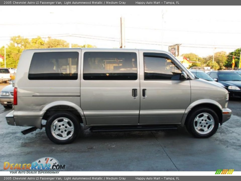 2005 Chevrolet Astro LS Passenger Van Light Autumnwood Metallic / Medium Gray Photo #4