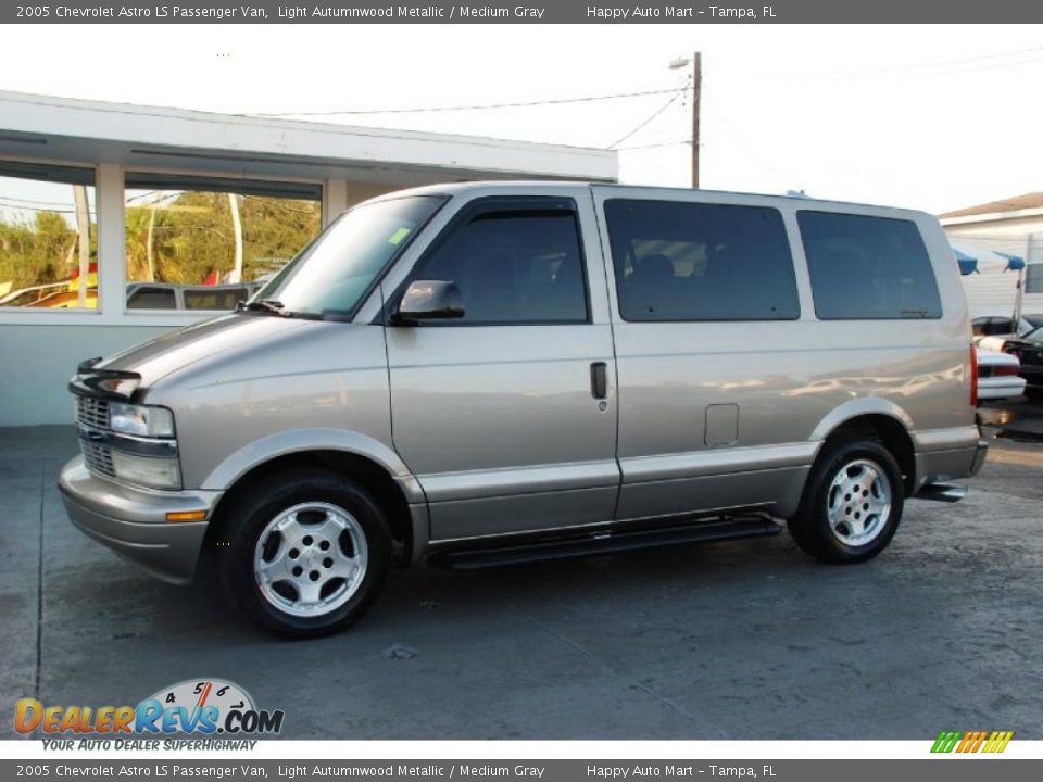 2005 Chevrolet Astro LS Passenger Van Light Autumnwood Metallic / Medium Gray Photo #7