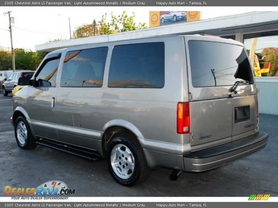 2005 Chevrolet Astro LS Passenger Van Light Autumnwood Metallic / Medium Gray Photo #8