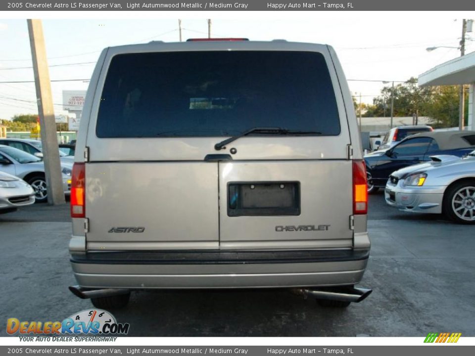 2005 Chevrolet Astro LS Passenger Van Light Autumnwood Metallic / Medium Gray Photo #9