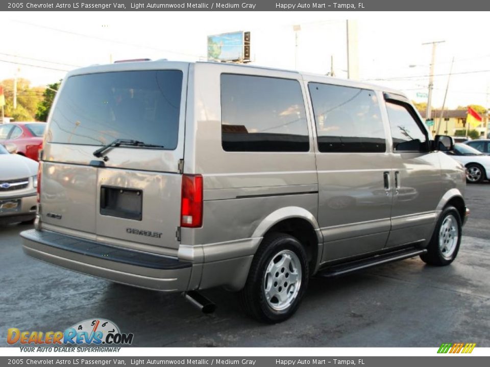 2005 Chevrolet Astro LS Passenger Van Light Autumnwood Metallic / Medium Gray Photo #10
