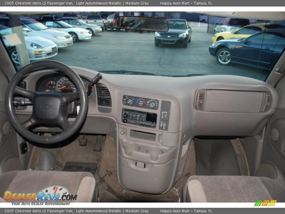 Dashboard of 2005 Chevrolet Astro LS Passenger Van Photo #11