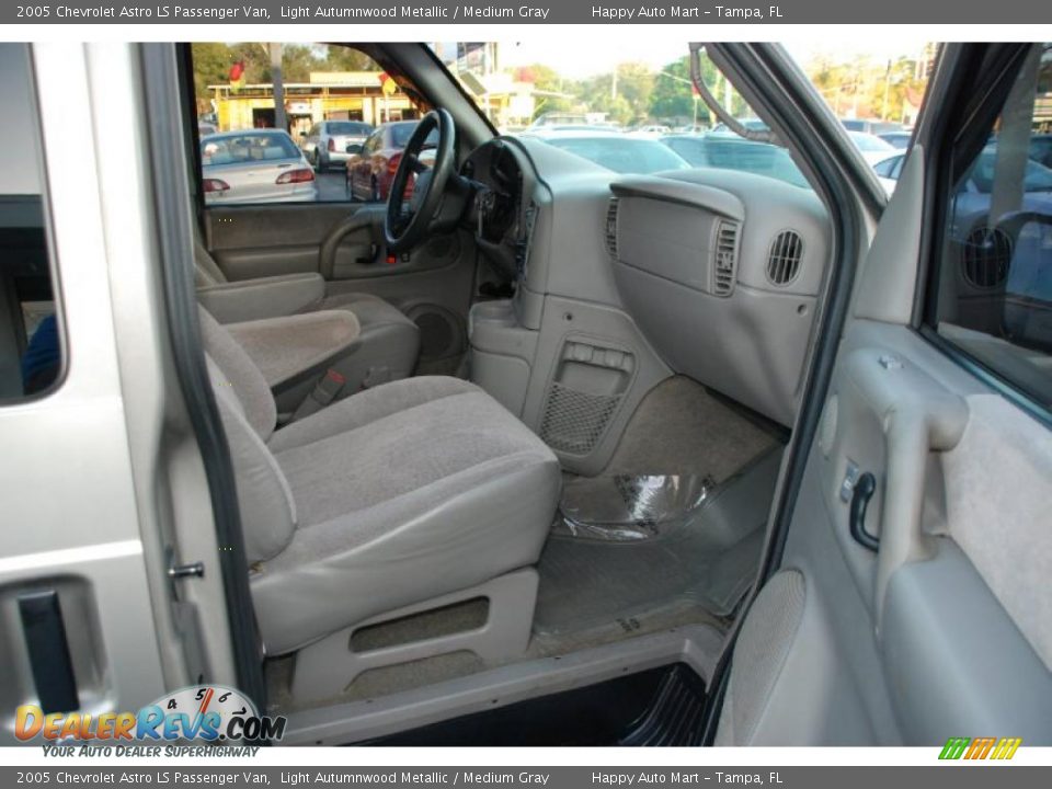2005 Chevrolet Astro LS Passenger Van Light Autumnwood Metallic / Medium Gray Photo #20