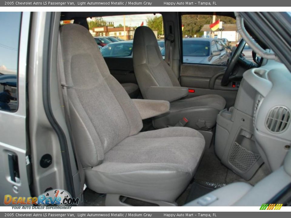 2005 Chevrolet Astro LS Passenger Van Light Autumnwood Metallic / Medium Gray Photo #21