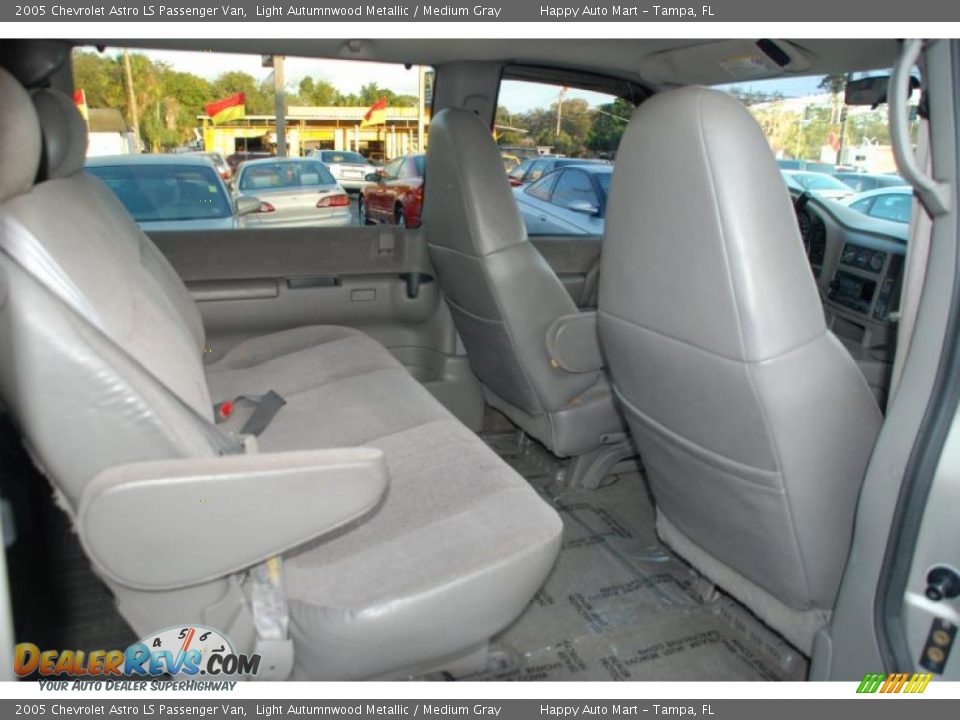 2005 Chevrolet Astro LS Passenger Van Light Autumnwood Metallic / Medium Gray Photo #25