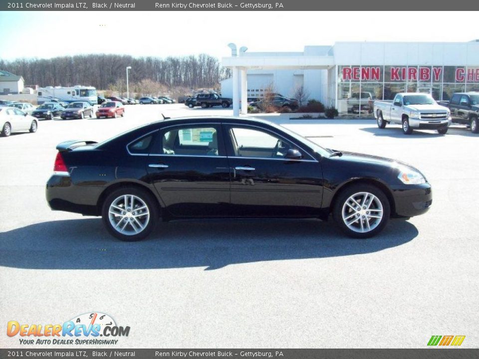 2011 Chevrolet Impala LTZ Black / Neutral Photo #3