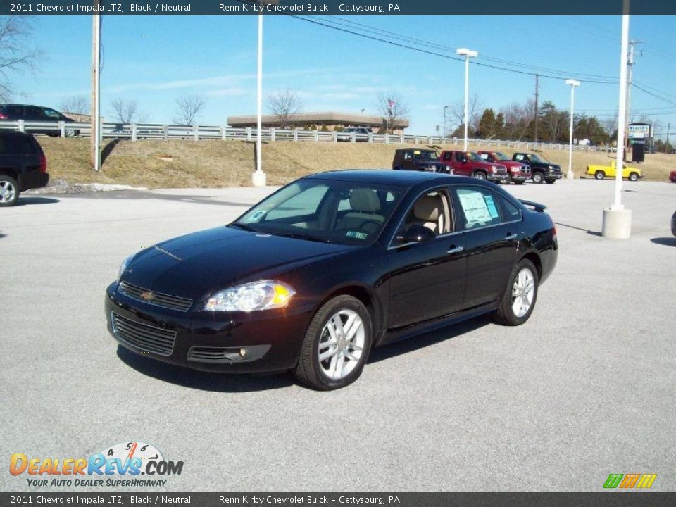 2011 Chevrolet Impala LTZ Black / Neutral Photo #11