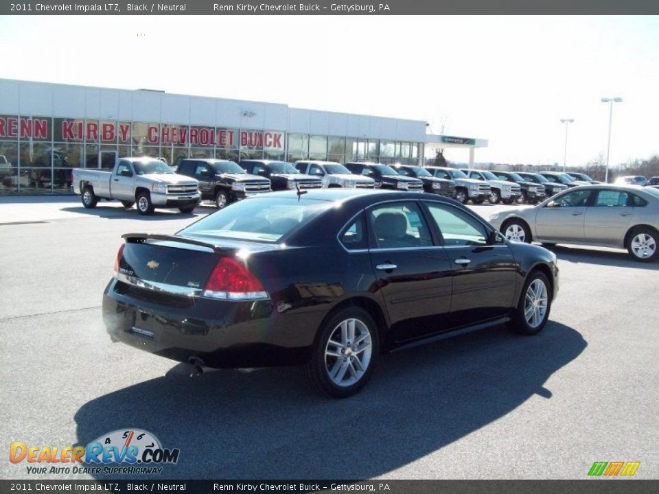 2011 Chevrolet Impala LTZ Black / Neutral Photo #12