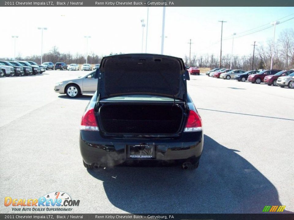 2011 Chevrolet Impala LTZ Black / Neutral Photo #14