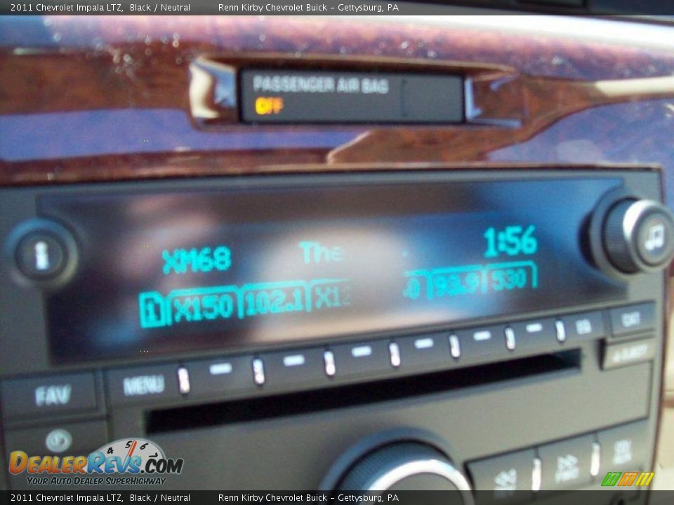 2011 Chevrolet Impala LTZ Black / Neutral Photo #23