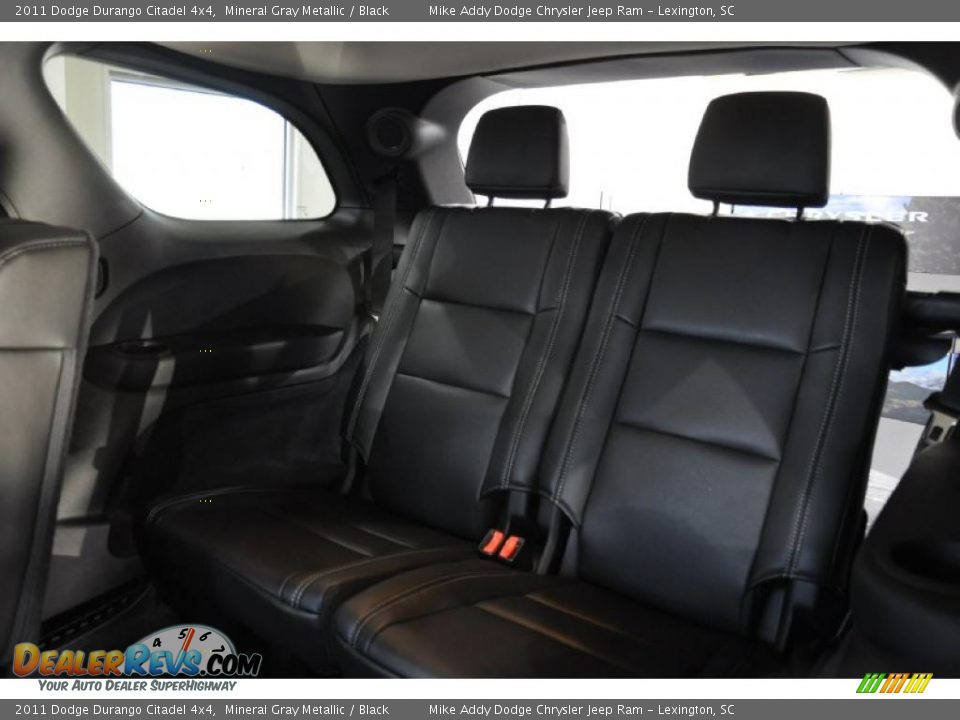 Black Interior - 2011 Dodge Durango Citadel 4x4 Photo #23