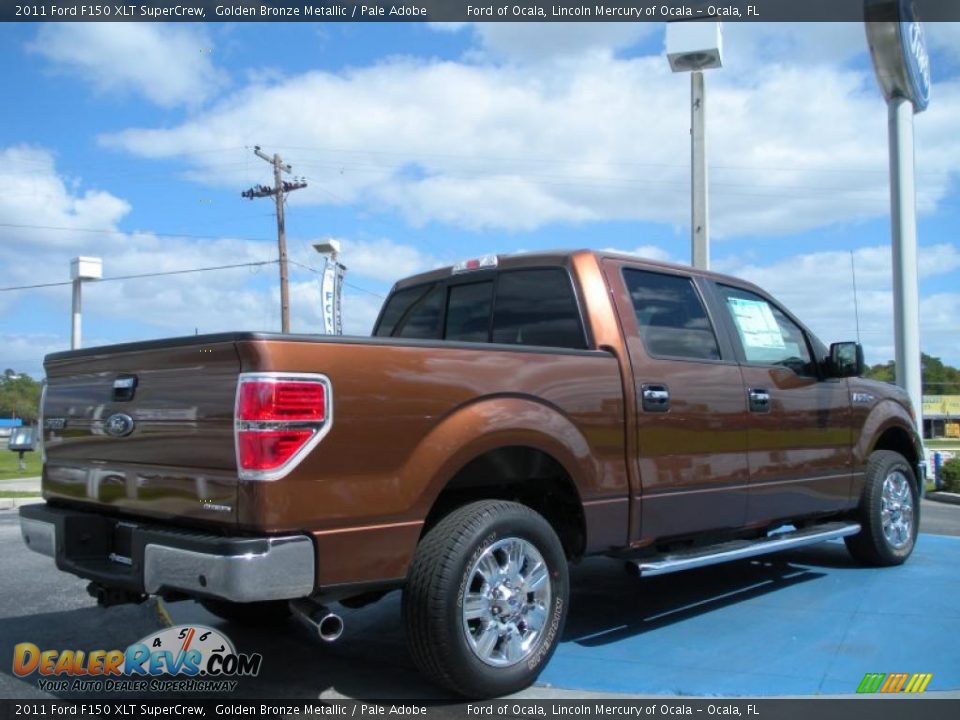 Golden Bronze Metallic 2011 Ford F150 XLT SuperCrew Photo #3