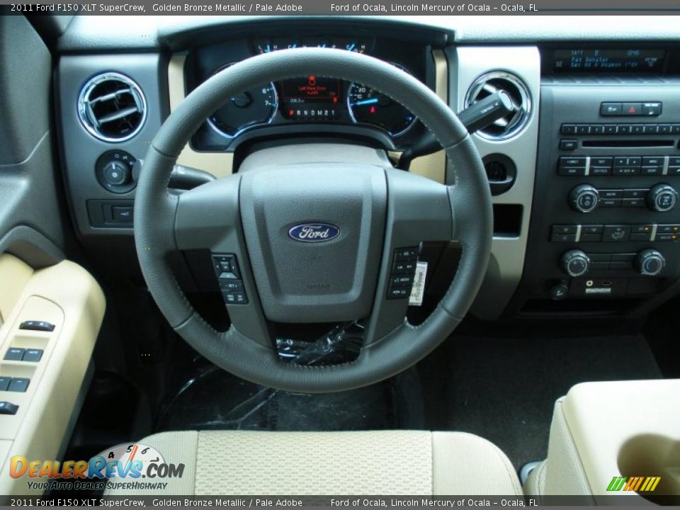 Dashboard of 2011 Ford F150 XLT SuperCrew Photo #7