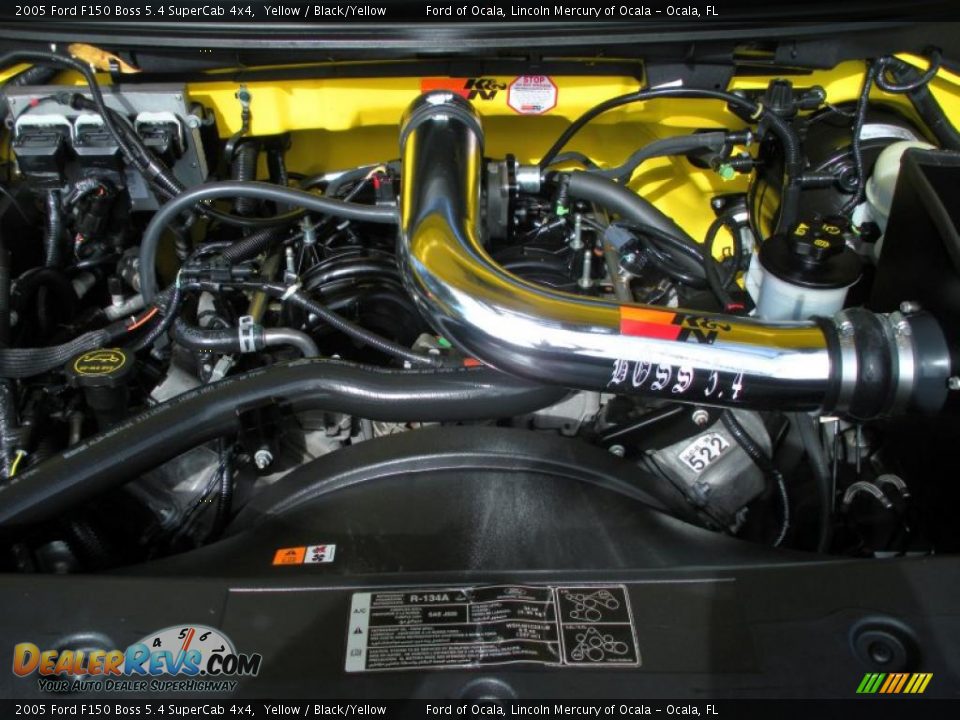2005 Ford F150 Boss 5.4 SuperCab 4x4 5.4 Liter SOHC 24-Valve Triton V8 Engine Photo #25