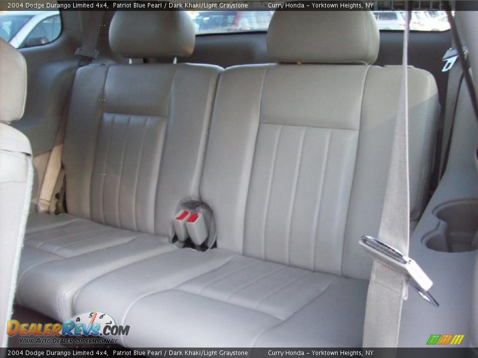 Dark Khaki Light Graystone Interior 2004 Dodge Durango