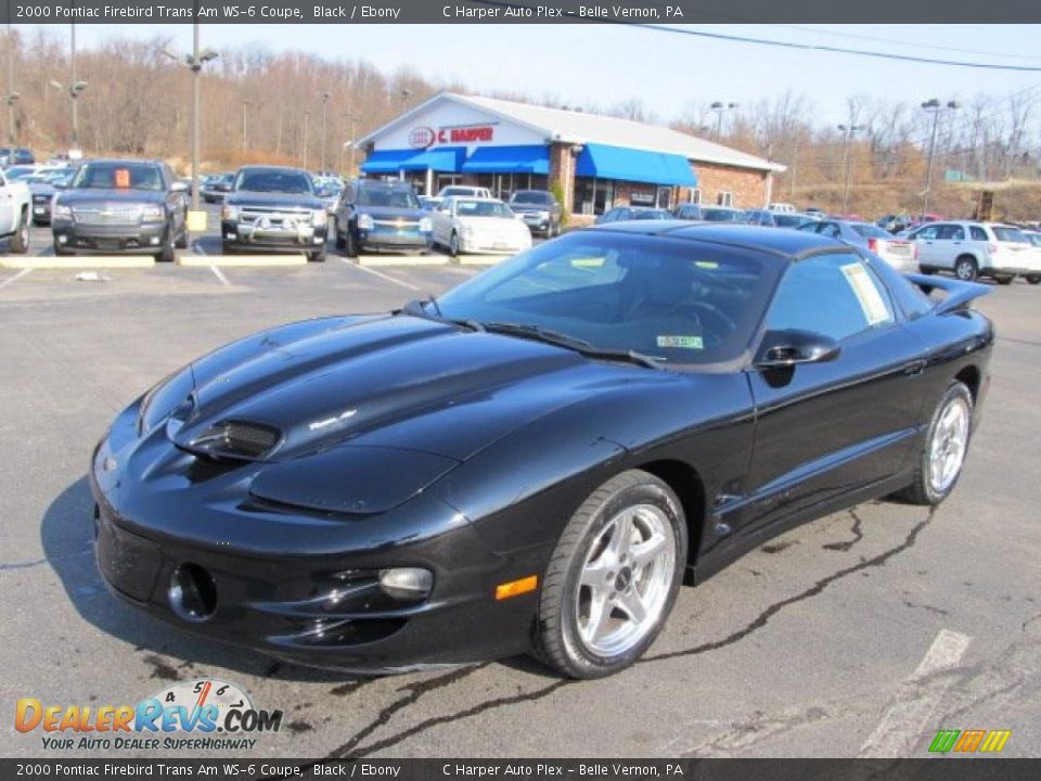 Front 3/4 View of 2000 Pontiac Firebird Trans Am WS-6 Coupe Photo #4