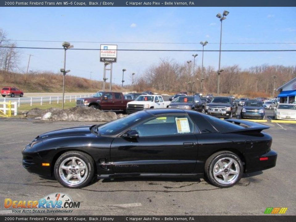 Black 2000 Pontiac Firebird Trans Am WS-6 Coupe Photo #6