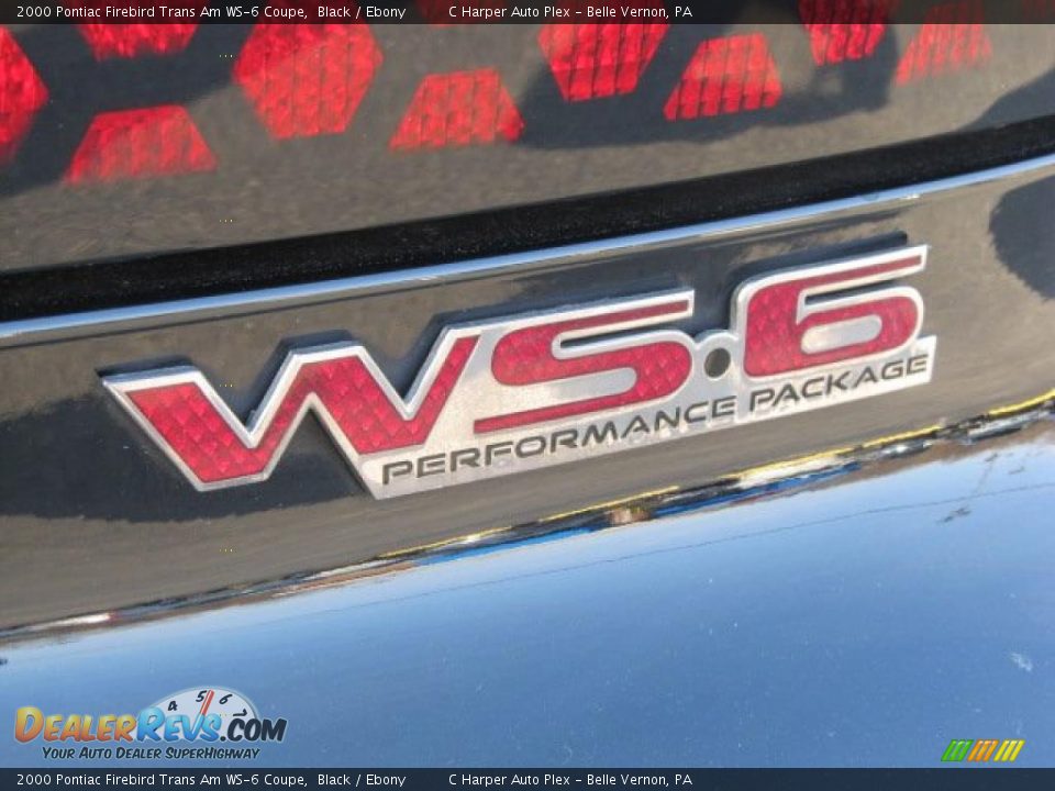 2000 Pontiac Firebird Trans Am WS-6 Coupe Logo Photo #10