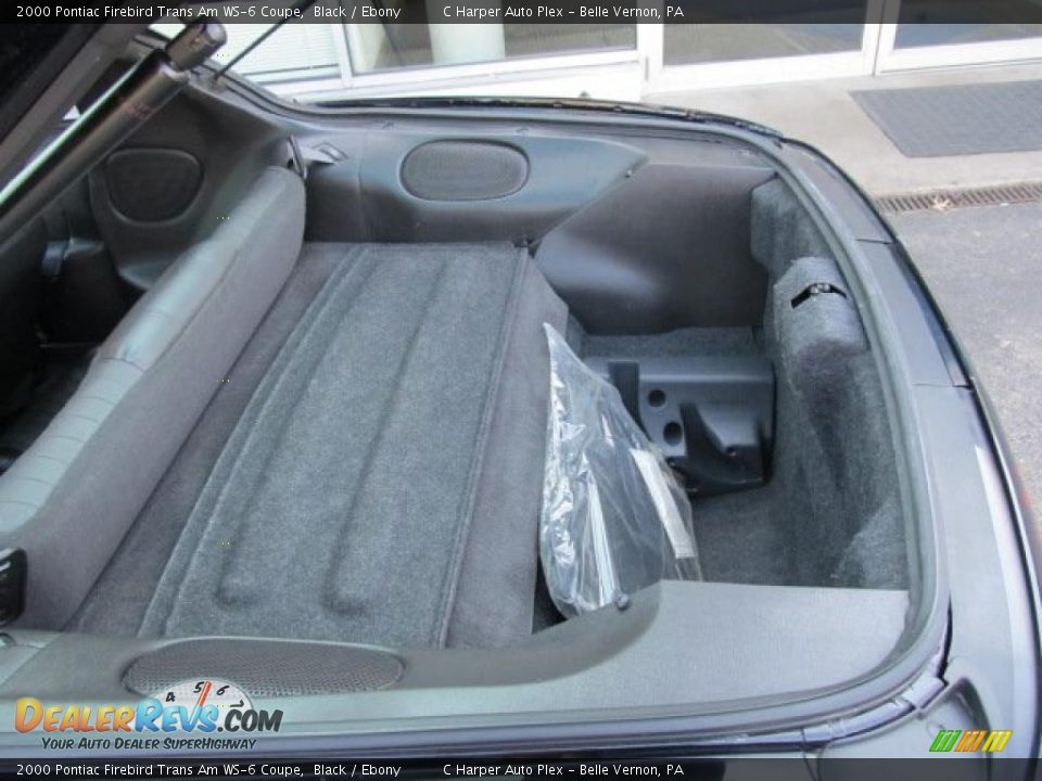 2000 Pontiac Firebird Trans Am WS-6 Coupe Trunk Photo #12