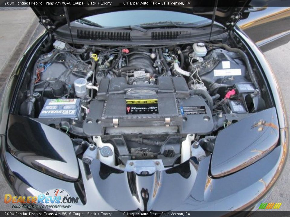 2000 Pontiac Firebird Trans Am WS-6 Coupe 5.7 Liter OHV 16-Valve LS1 V8 Engine Photo #13