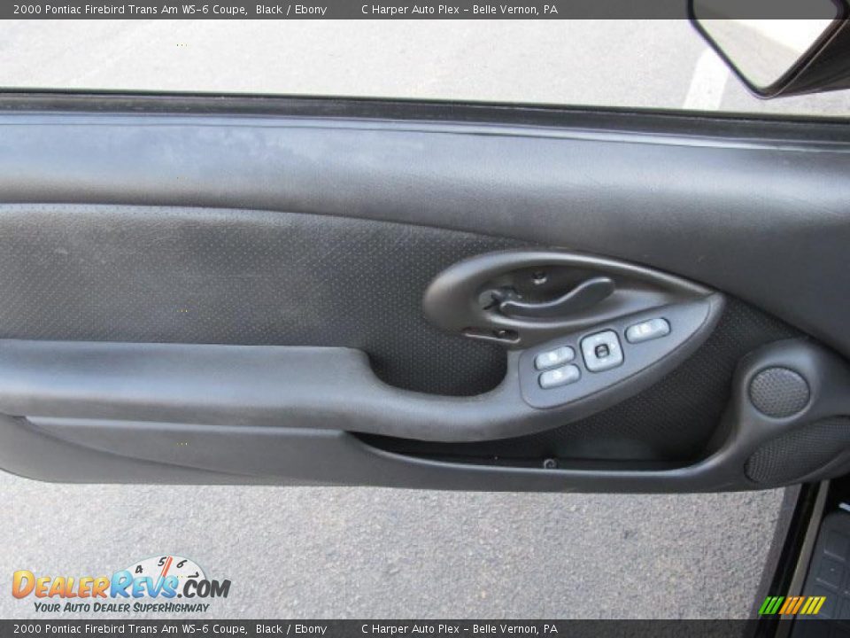 Door Panel of 2000 Pontiac Firebird Trans Am WS-6 Coupe Photo #19