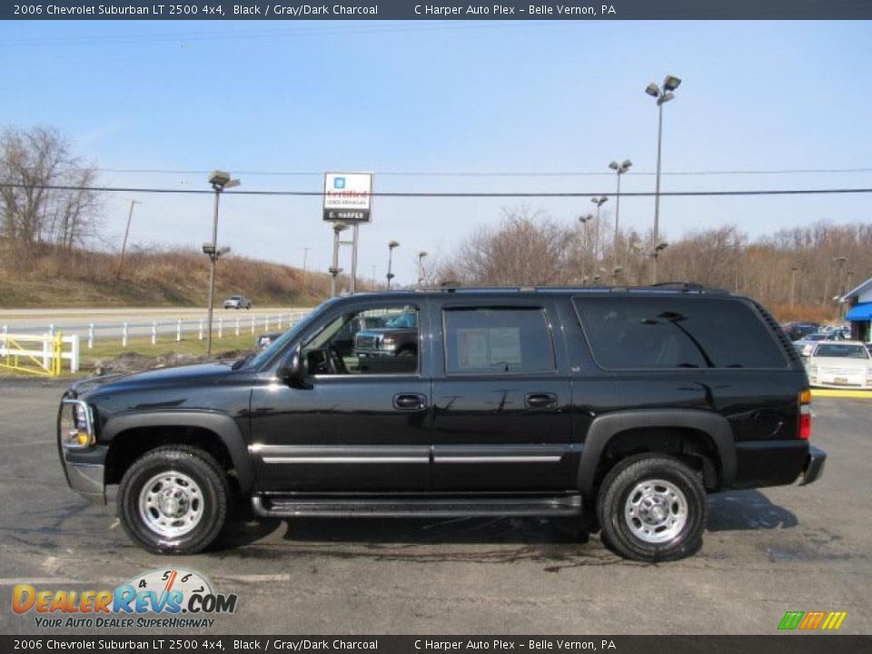 Black 2006 Chevrolet Suburban LT 2500 4x4 Photo #5