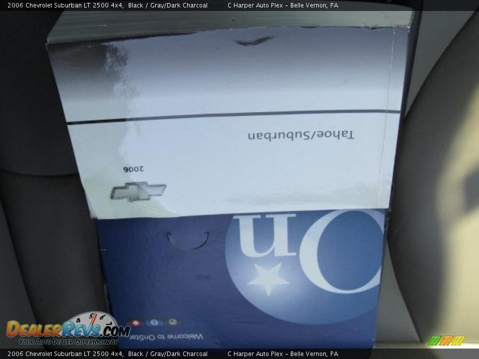 2006 Chevrolet Suburban LT 2500 4x4 Black / Gray/Dark Charcoal Photo #23