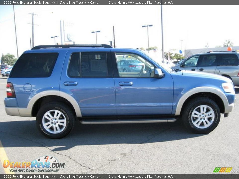 Sport Blue Metallic 2009 Ford Explorer Eddie Bauer 4x4 Photo #4
