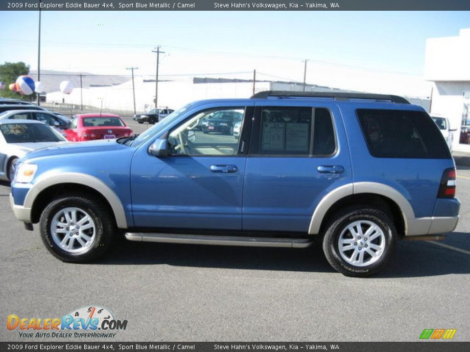 Sport Blue Metallic 2009 Ford Explorer Eddie Bauer 4x4 Photo #8