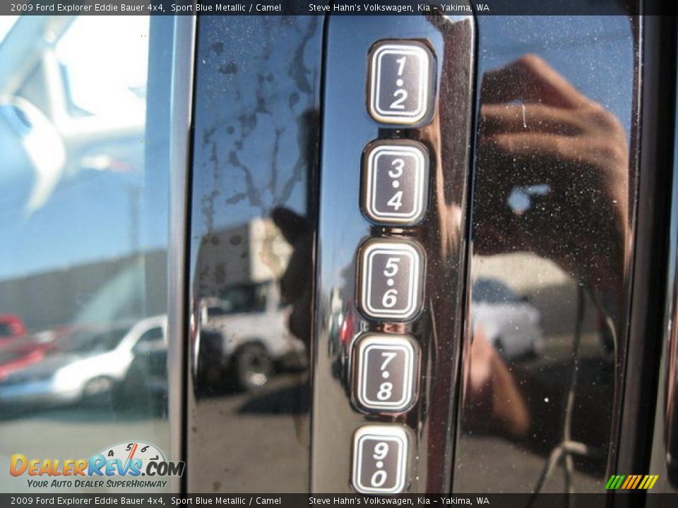 2009 Ford Explorer Eddie Bauer 4x4 Sport Blue Metallic / Camel Photo #12