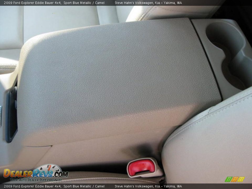 2009 Ford Explorer Eddie Bauer 4x4 Sport Blue Metallic / Camel Photo #14
