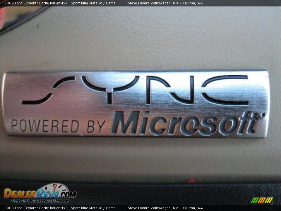 2009 Ford Explorer Eddie Bauer 4x4 Sport Blue Metallic / Camel Photo #17