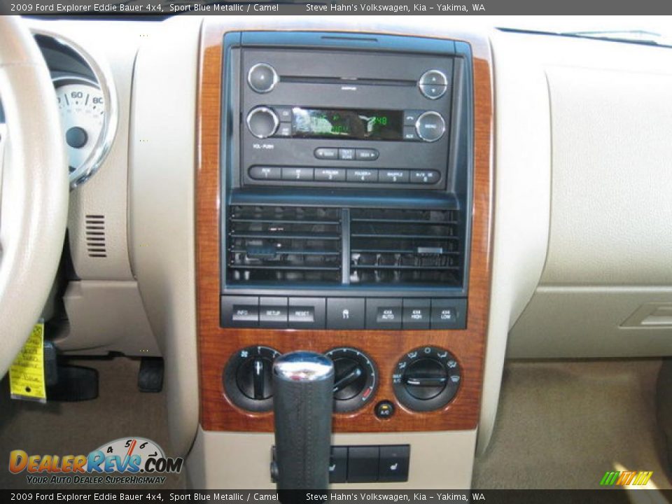 2009 Ford Explorer Eddie Bauer 4x4 Sport Blue Metallic / Camel Photo #25