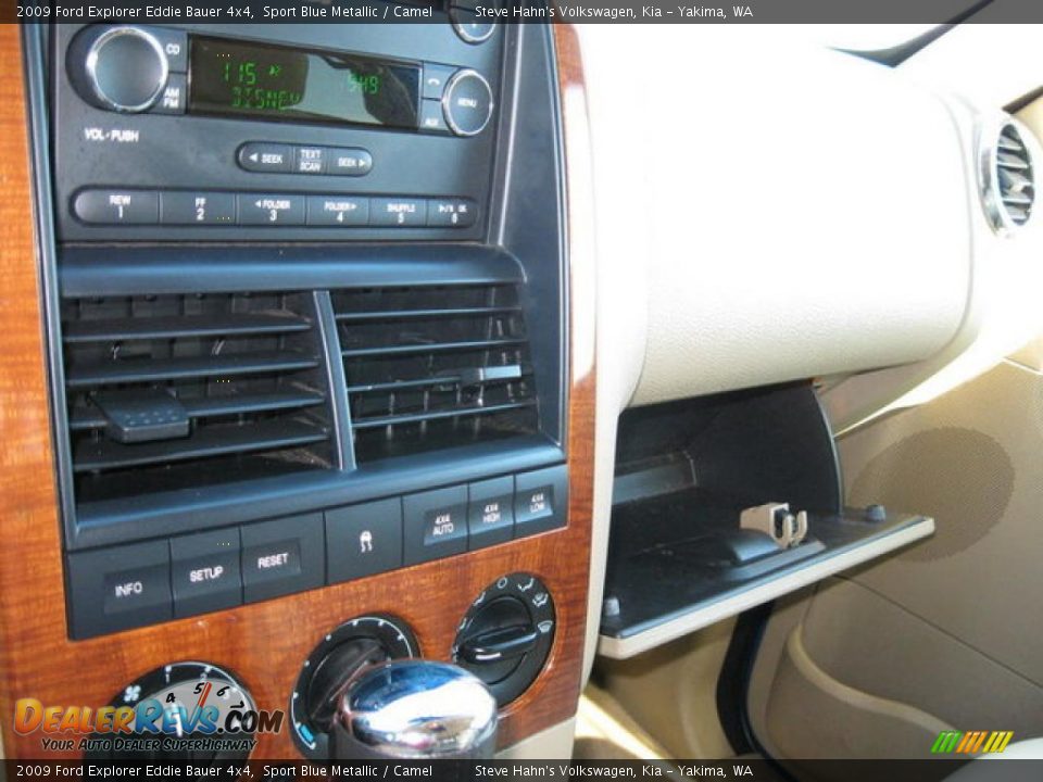 2009 Ford Explorer Eddie Bauer 4x4 Sport Blue Metallic / Camel Photo #29