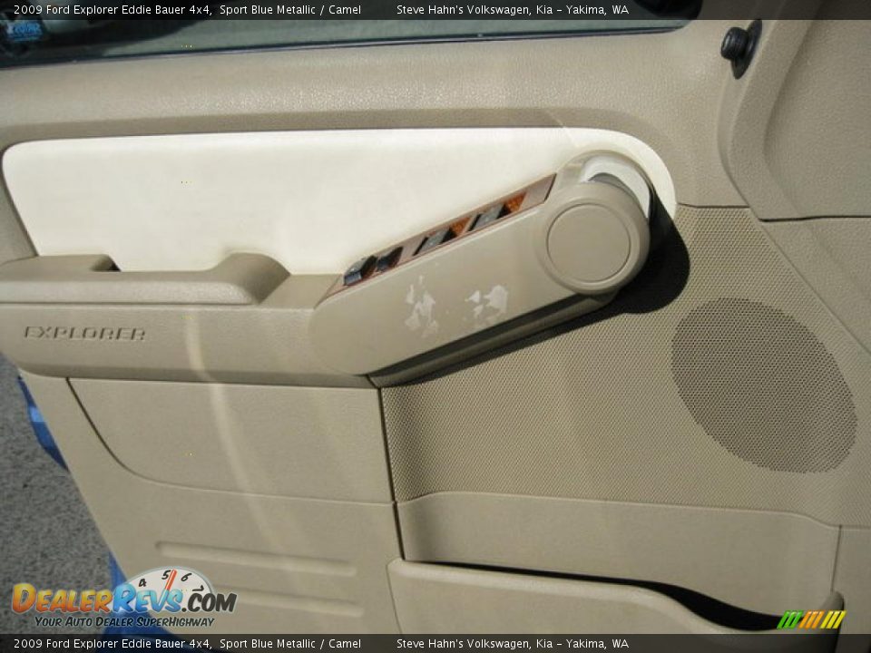 2009 Ford Explorer Eddie Bauer 4x4 Sport Blue Metallic / Camel Photo #32